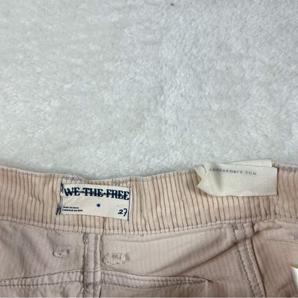 NWOT We The Free Good Luck mid rise barrel corduroy pants - Picture 6 of 14